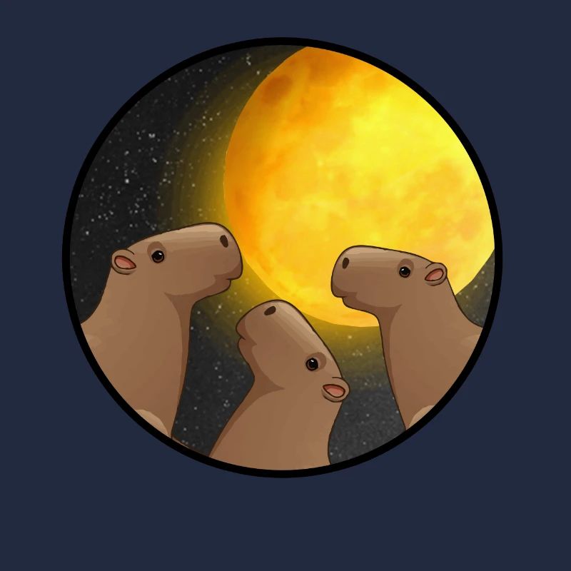 Capybara Moon - cochon d'inde géant