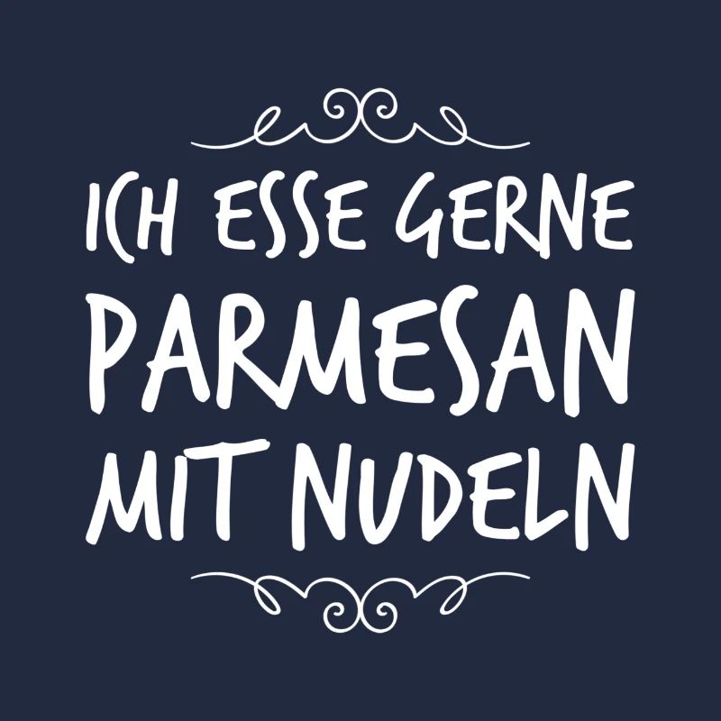 Parmesan mit Nudeln