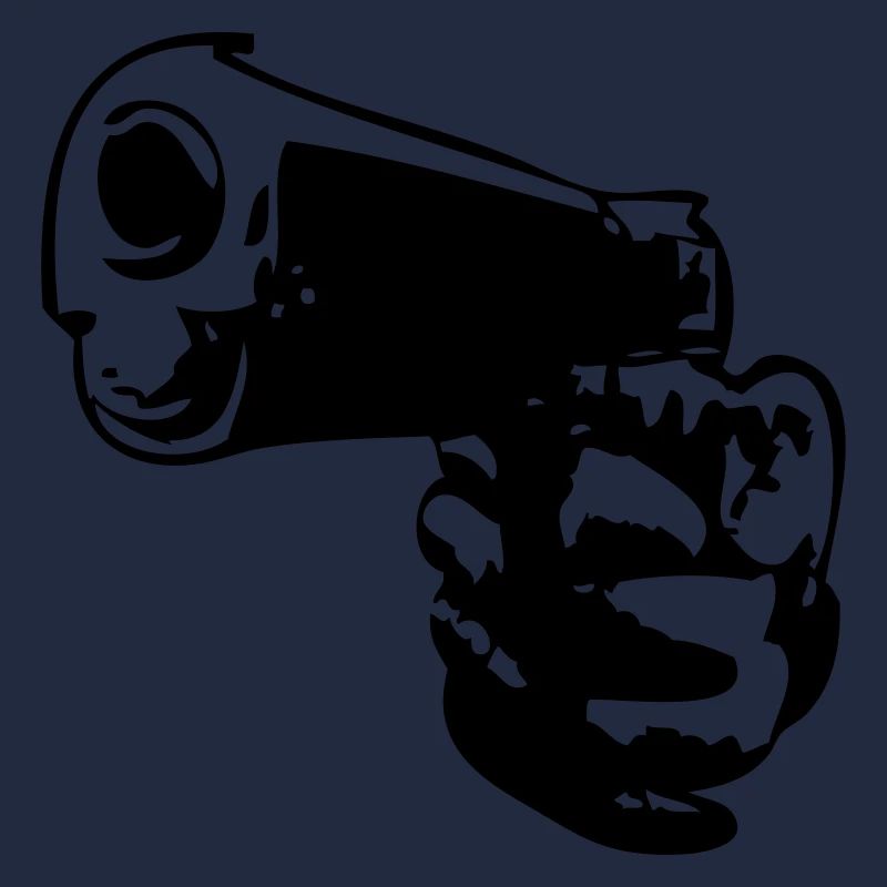 flingue arme pistolet main