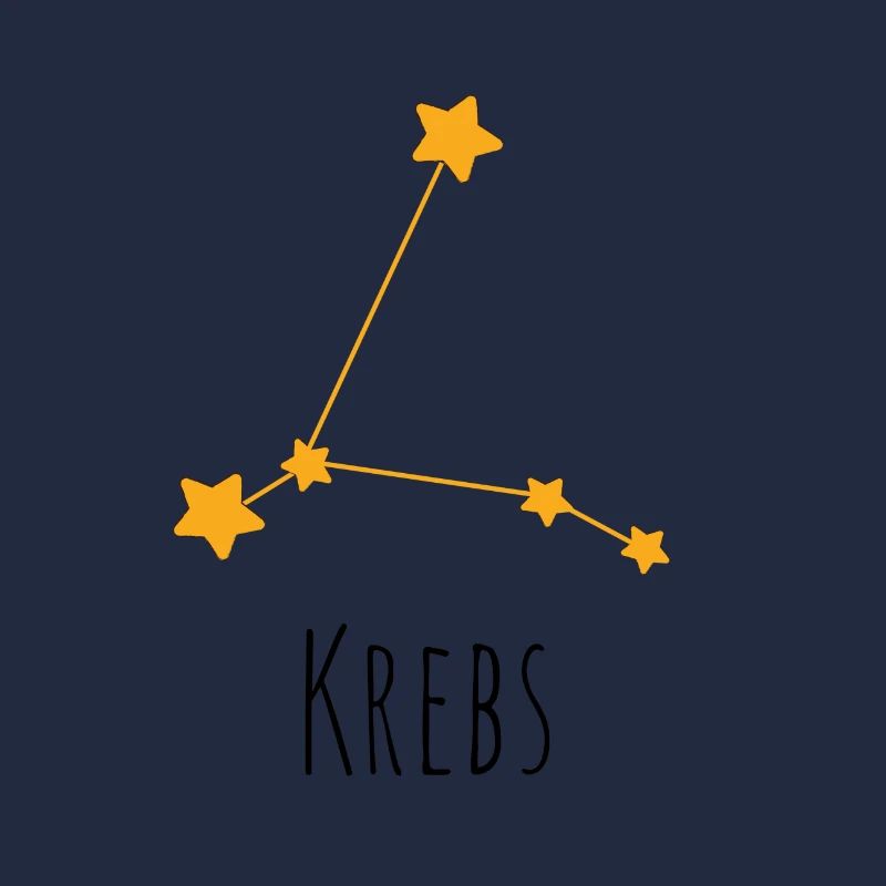 Sternzeichen Design Krebs