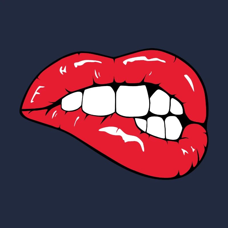 rote Lippen