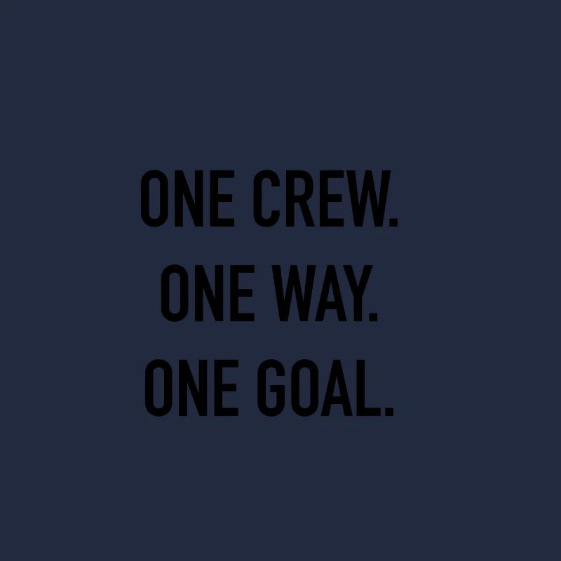 CREW WAY GOAL