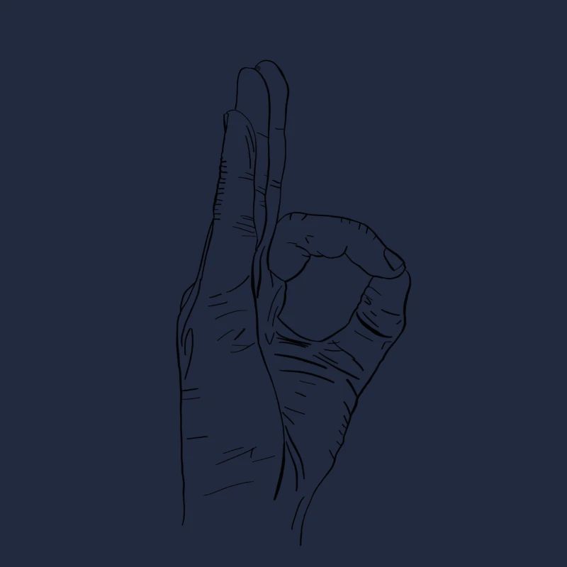 Ok Geste Hand