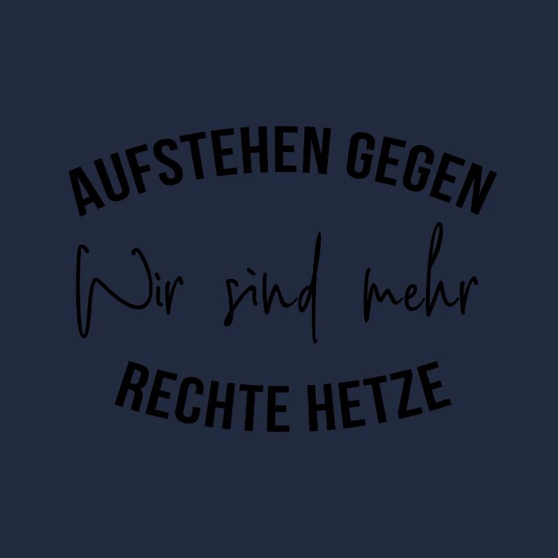 aufstehen gegen rechte hetze