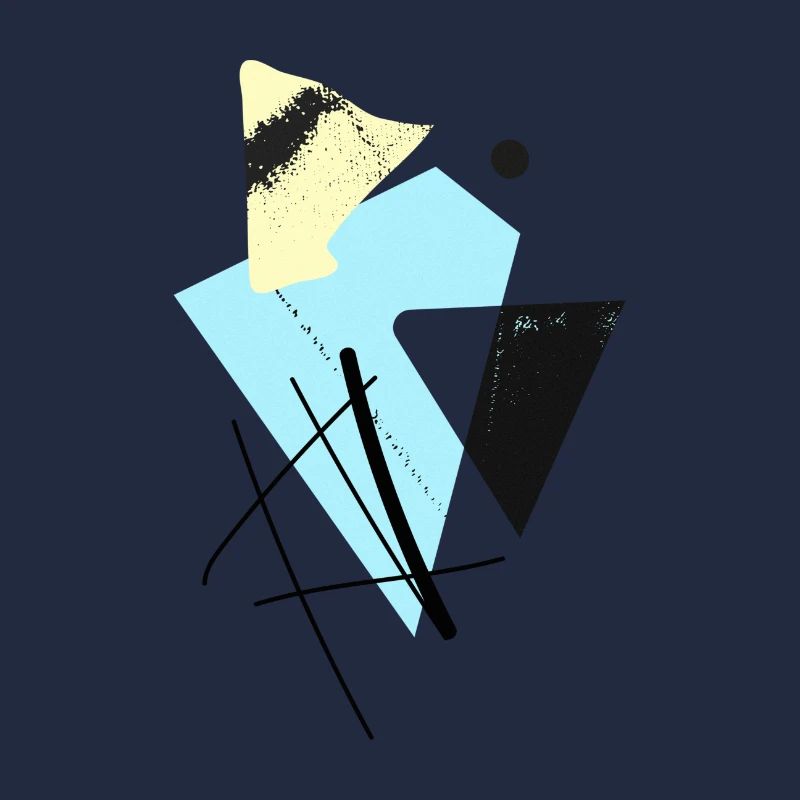 Formes et formes abstraites et géométriques de la hanche