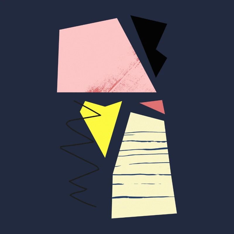Formes et formes abstraites et géométriques de la hanche