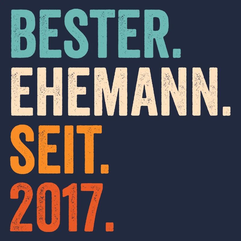 Bester Ehemann Seit 2017 4. Hochzeitstag 4 Jahre
