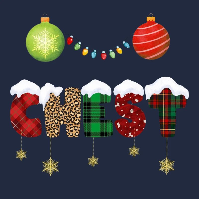 Noix Châtaignes Paire de Noël ajustée