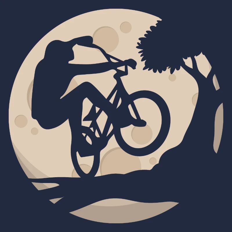 VTT au clair de lune