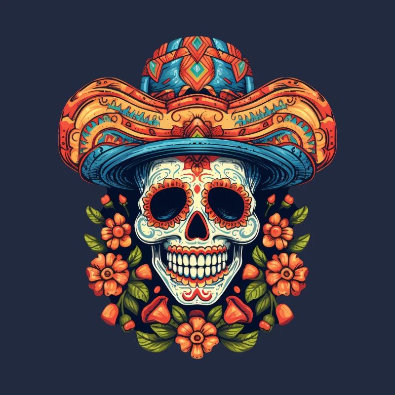 Cinco de Mayo Skull