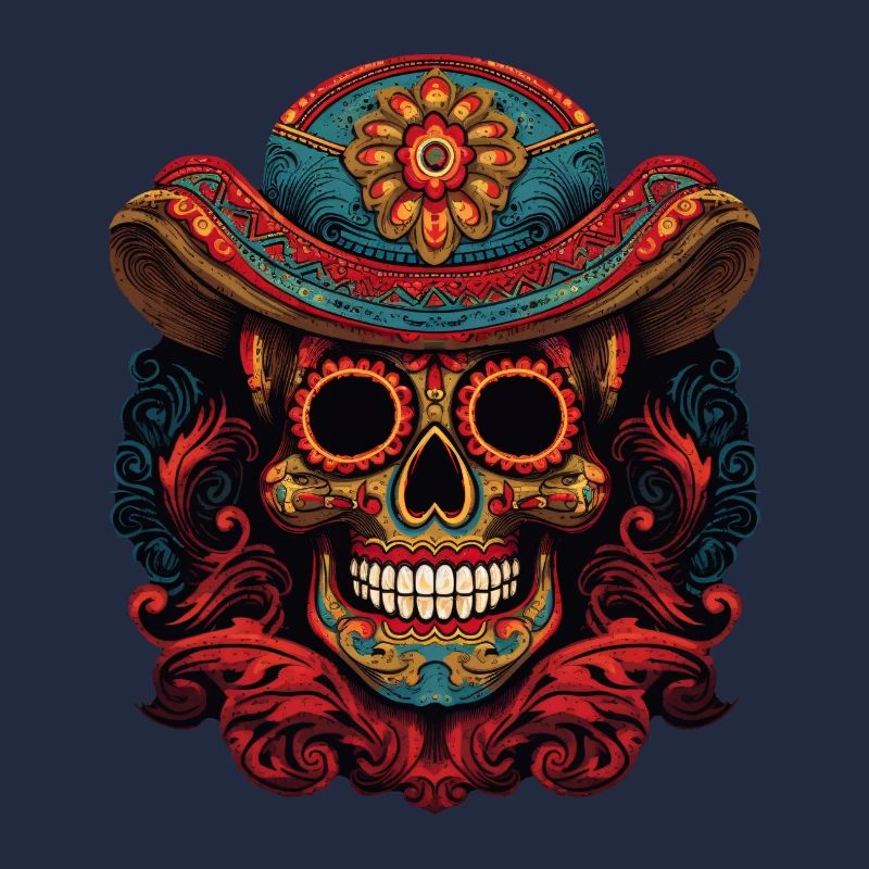 Cinco de Mayo Skull