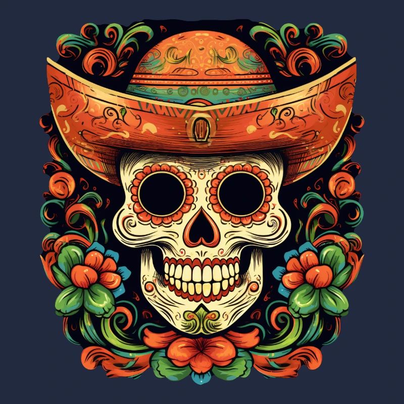 Cinco de Mayo Skull