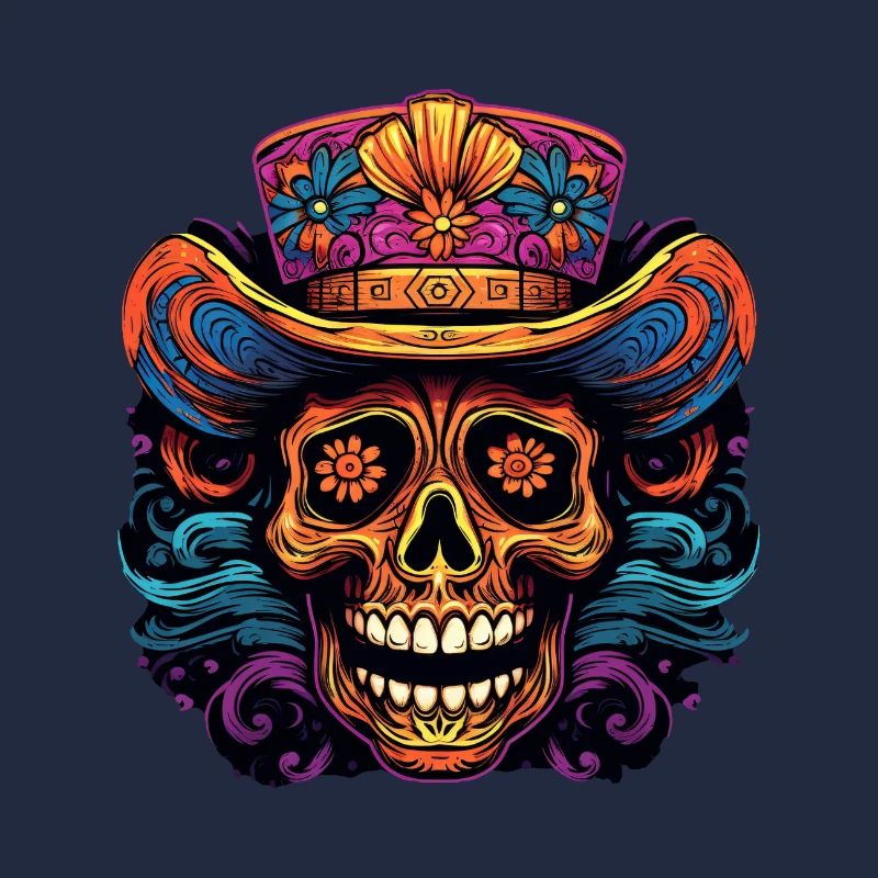 Cinco de Mayo Skull
