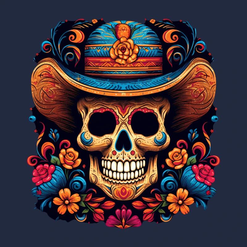 Cinco de Mayo Skull