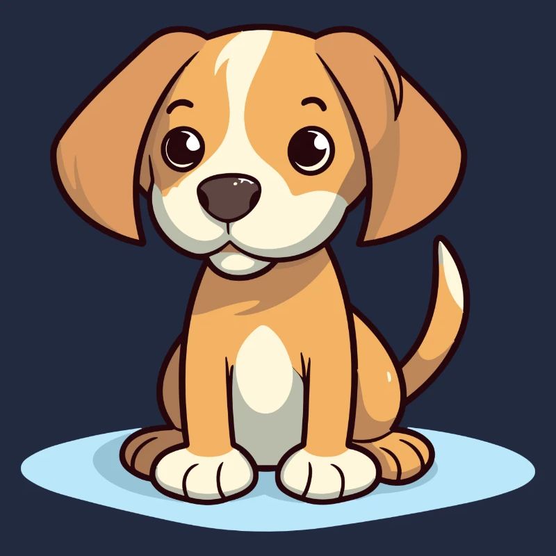 Conception de chien mignon pour les propriétaires de chiens