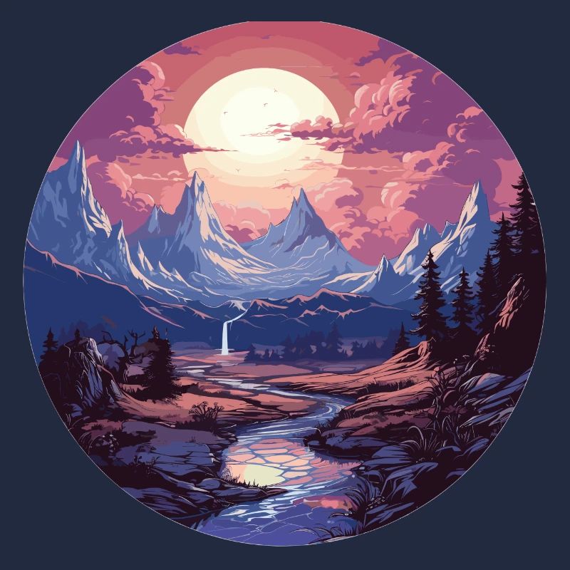 Paysage - Illustration