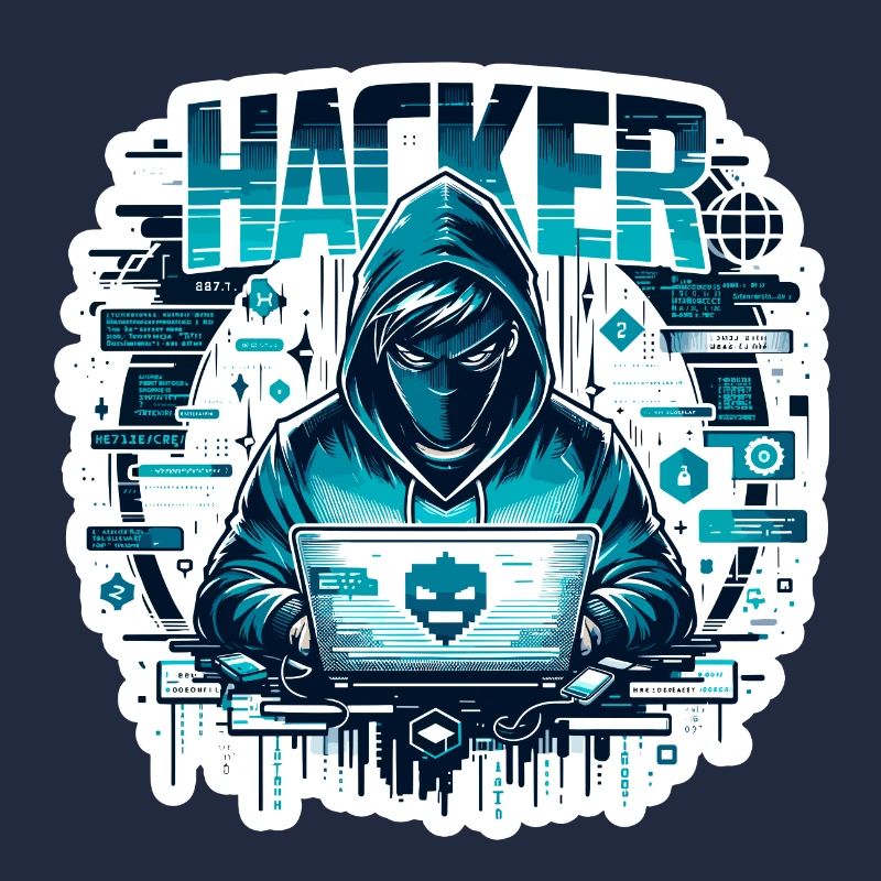 Hacker - Illustration