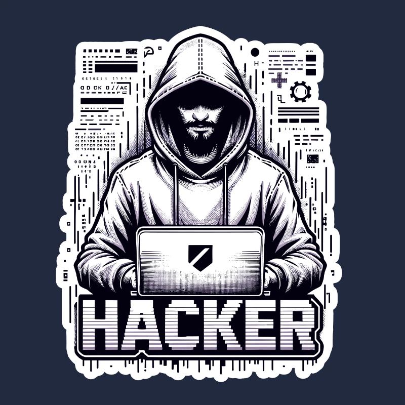 Hacker - Illustration