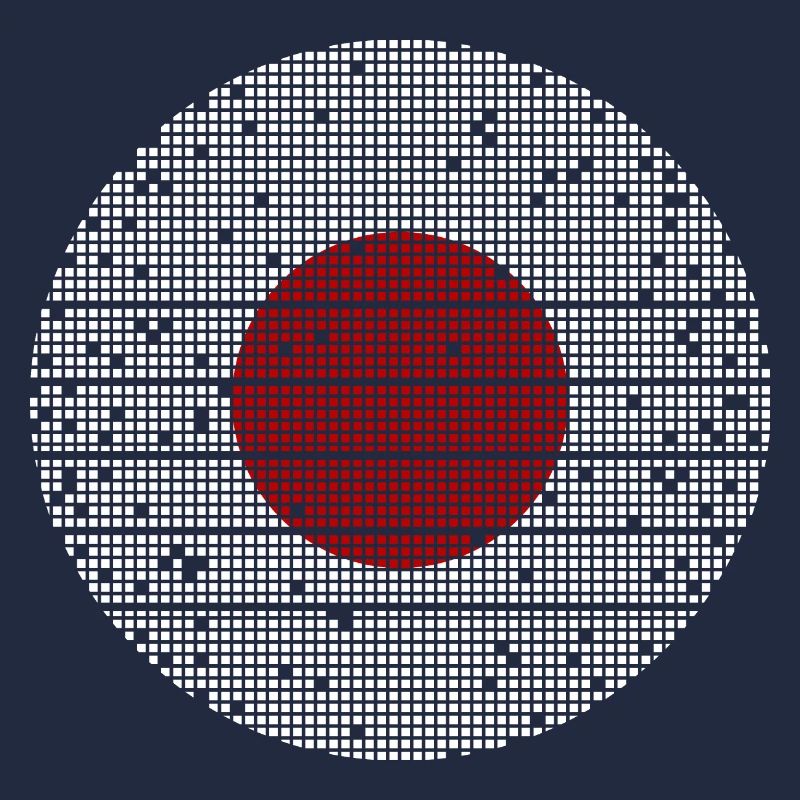 Drapeau du Japon utilisé Look Nihon Drapeau japonais