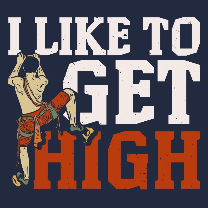 Ich möchte hoch hinaus Kletterer Boulderer Boulder