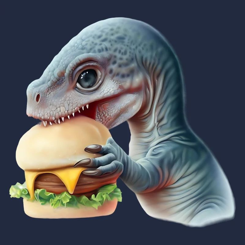 Cheeseburger Dinosauerier