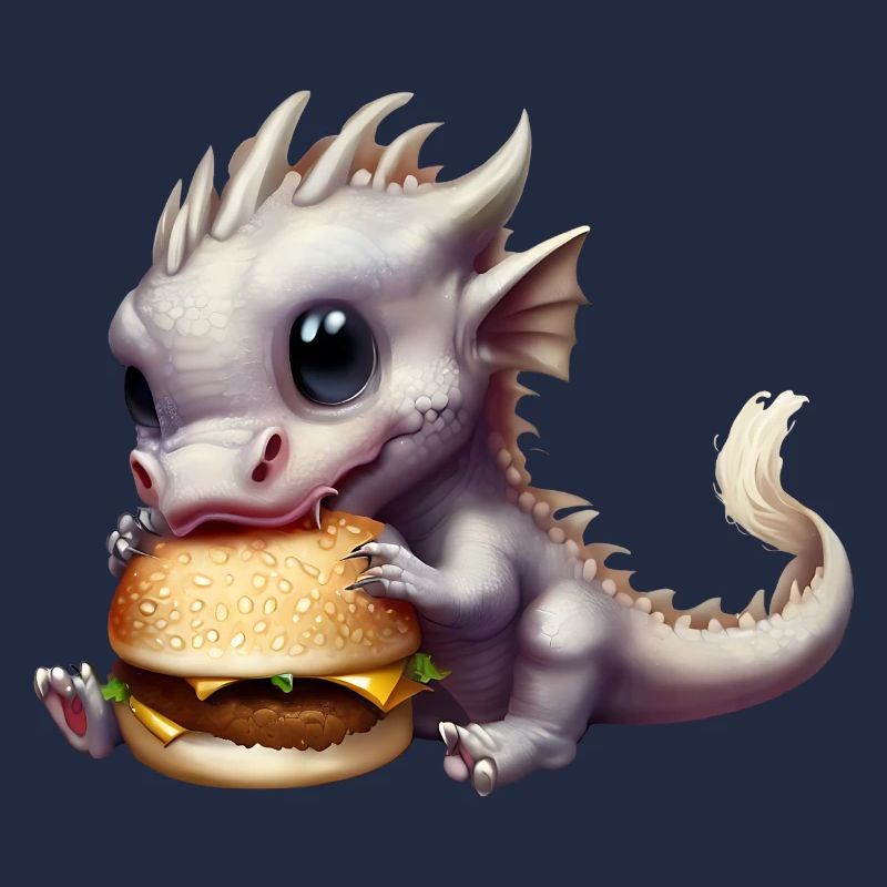 Cheeseburger Drache