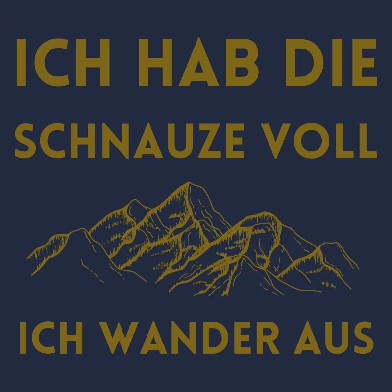 Lustiger Auswanderer Spruch Ich wander aus
