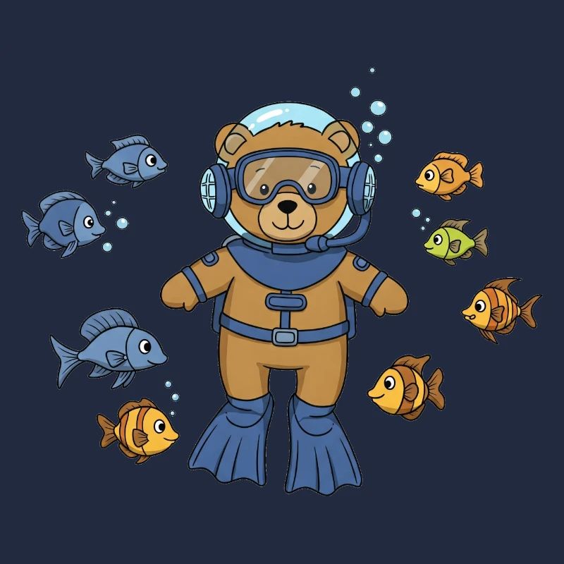 Teddy Bear Diver