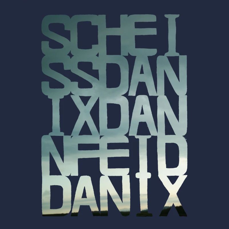 scheiss da nix - blue