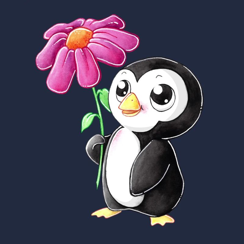 Putziger Comic Pinguin