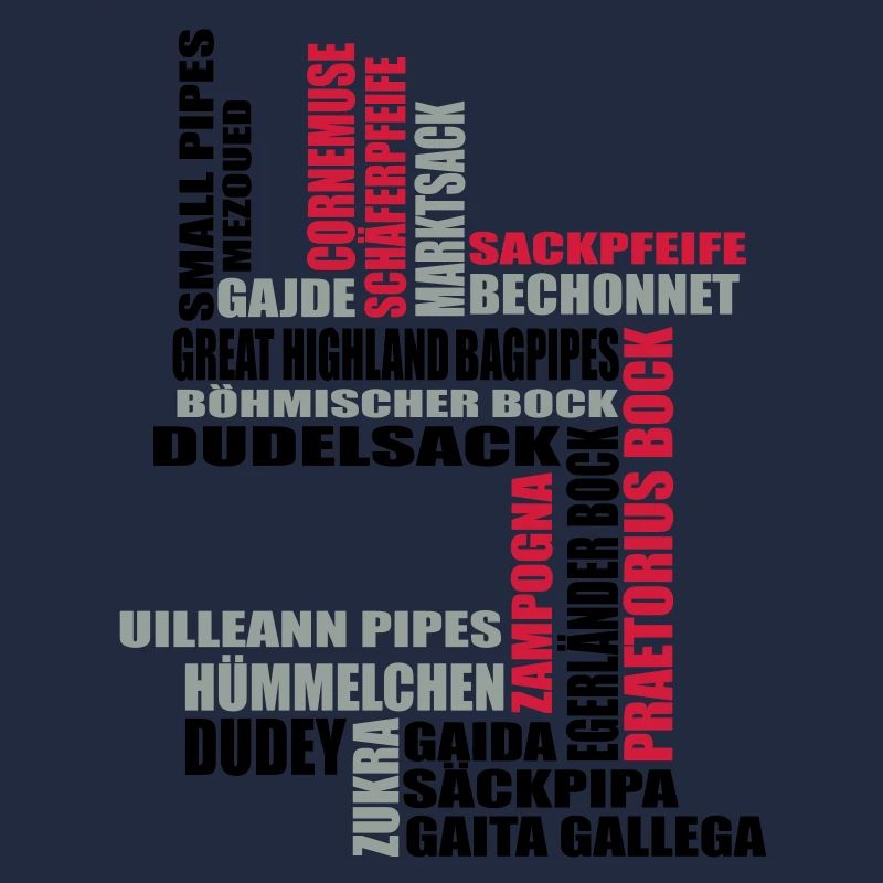 Sackpfeifen Textwolke