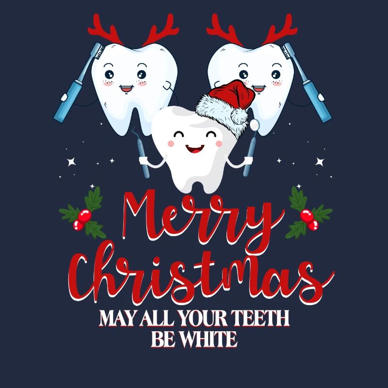 Joyeux Noël, que toutes tes dents soient blanches