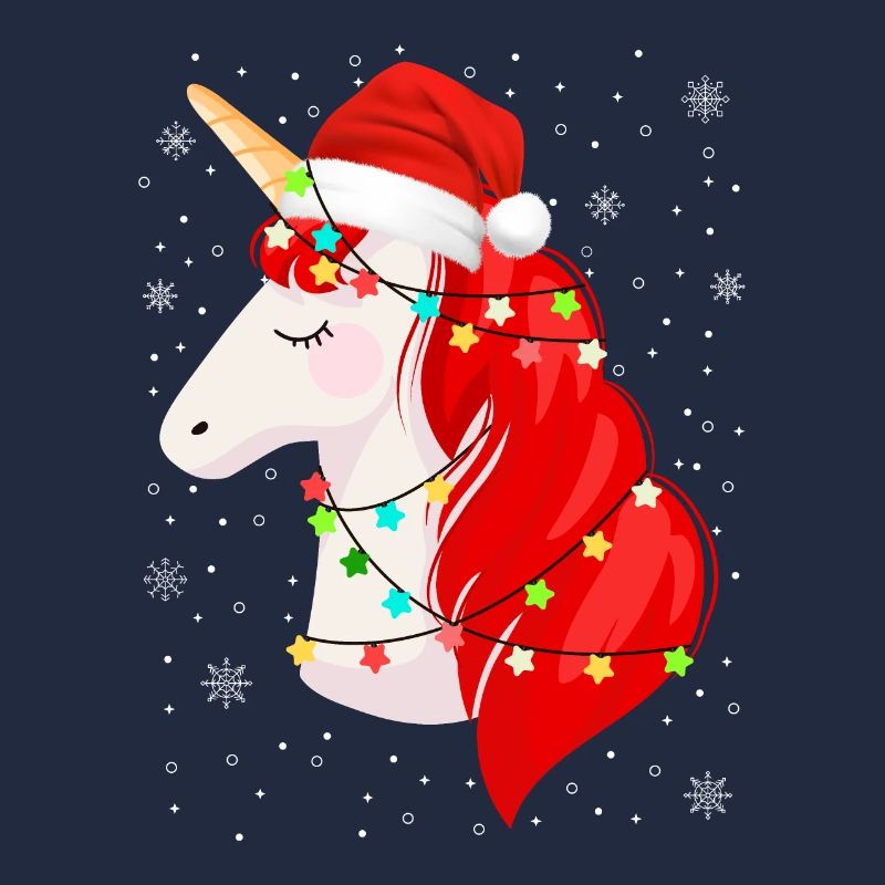 Weihnachts-Einhorn