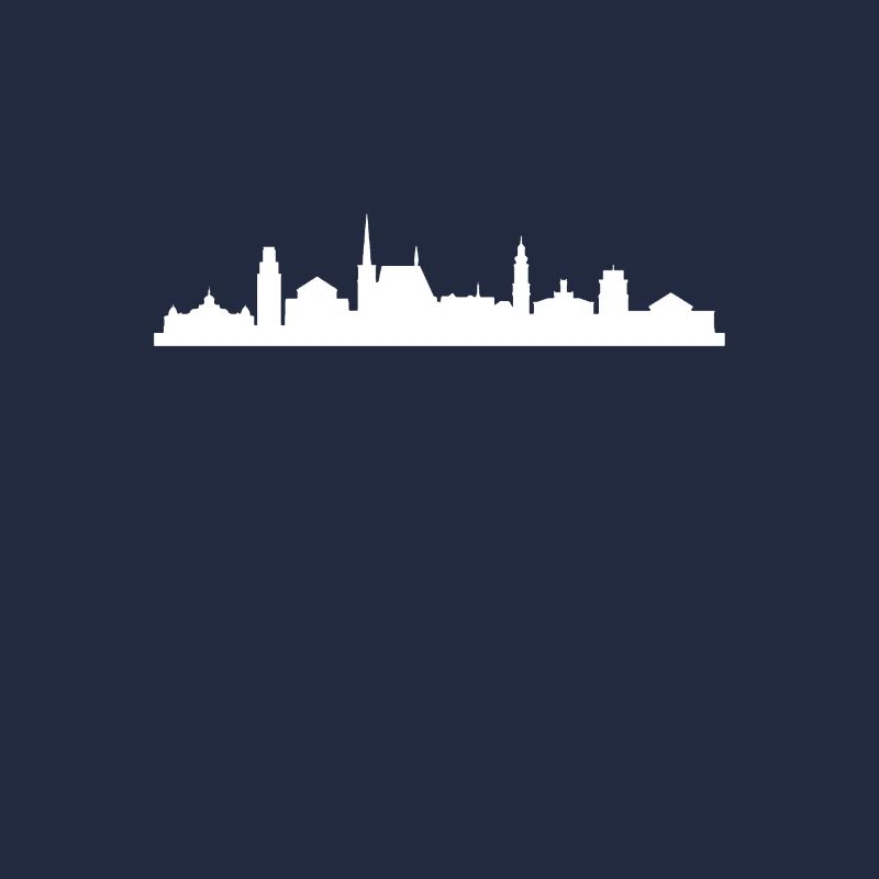 Weimar skyline white