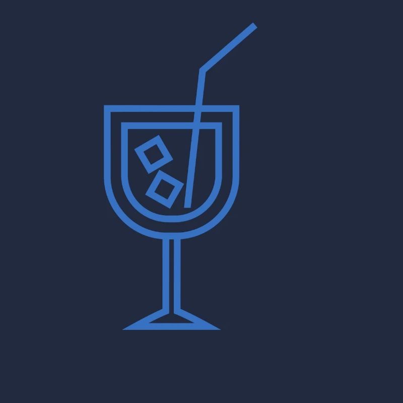 Drink Glas Getränk Eis Strohhalm