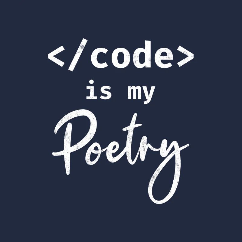 Code Is My Poetry Programmierer Coding