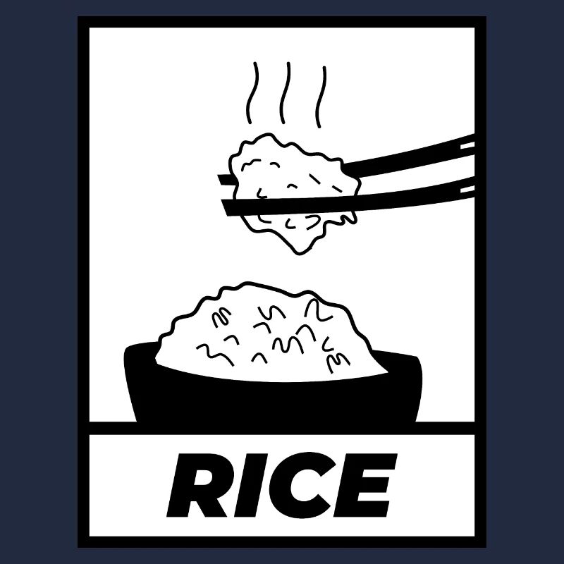 Rice simple black