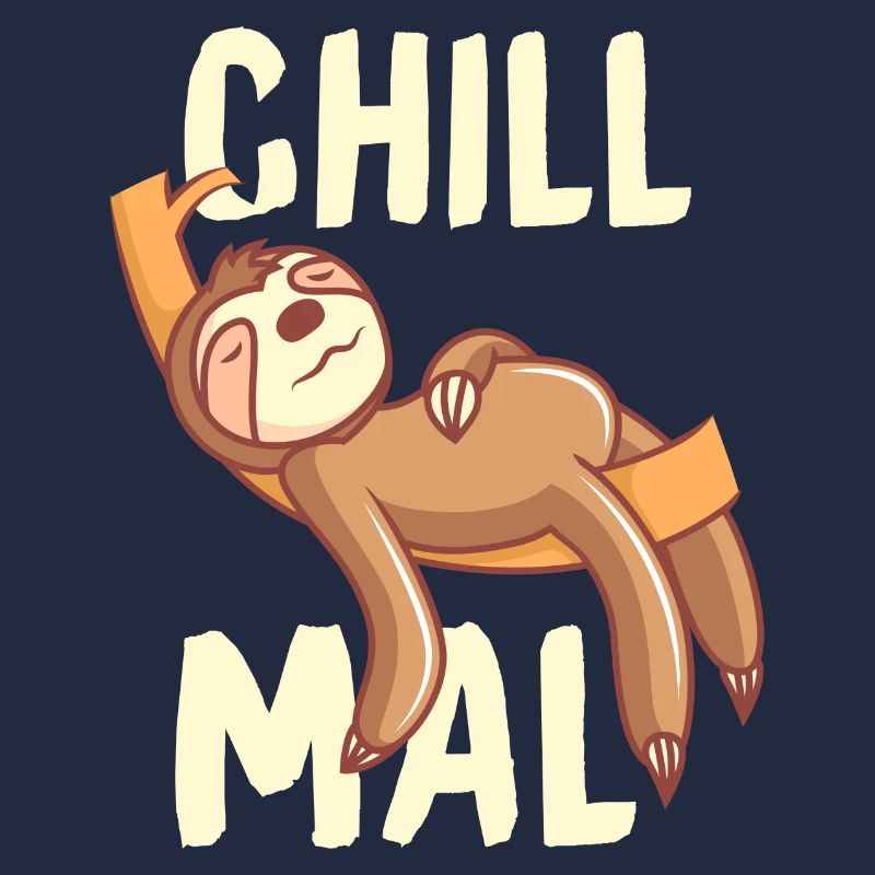 Chill sloth relaxing and chilling gift