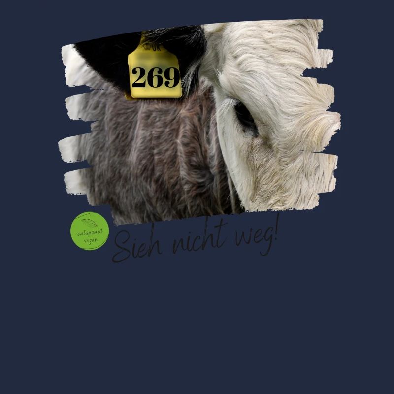 Vache : Ne regarde pas!