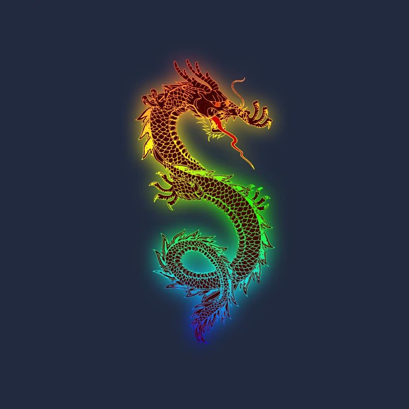 Kunst Drache