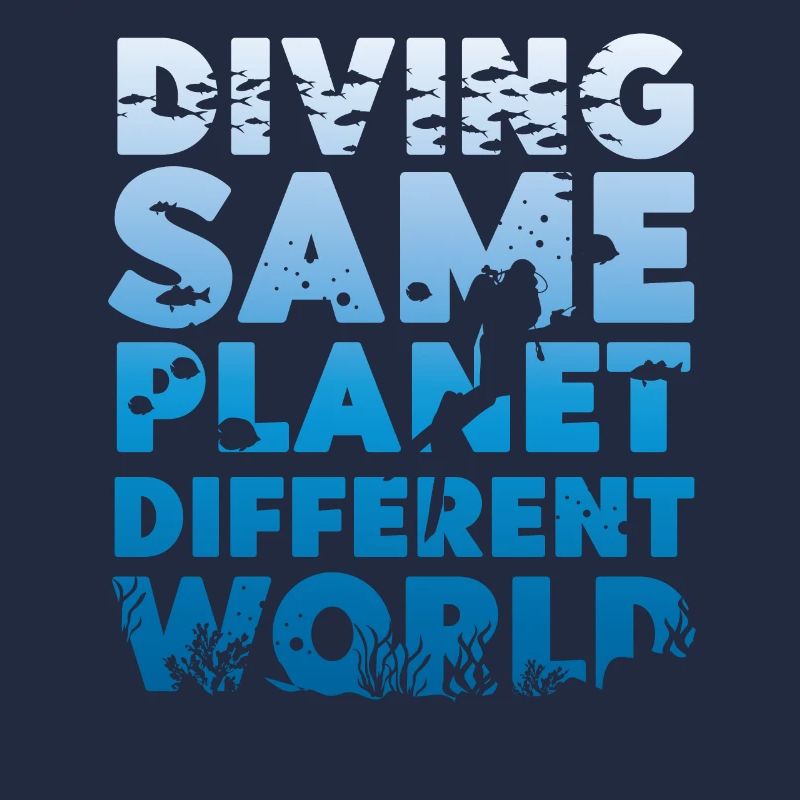 Scuba Diving Diver Diving Same