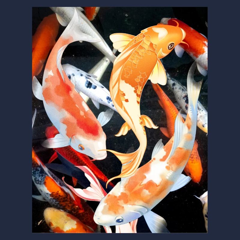 Koi-Karpfen