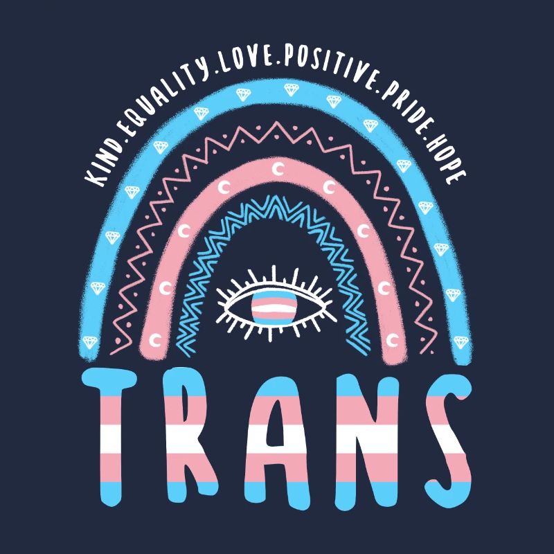 Transgenre Boho Rainbow Trans