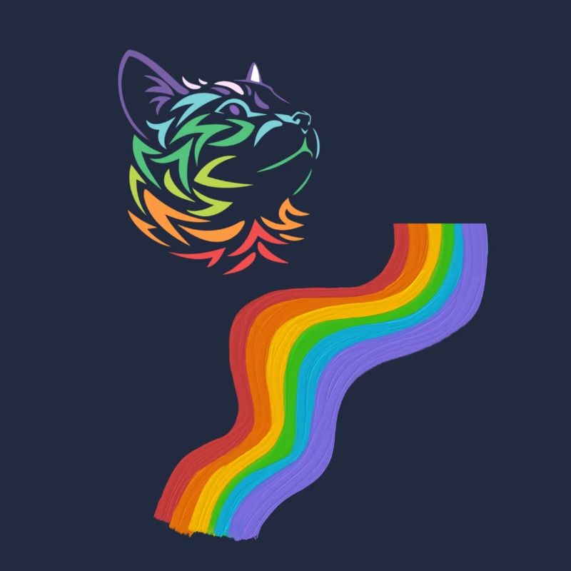 Chat Arc-en-ciel
