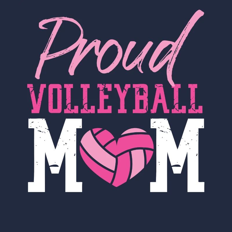 Joueuse de volleyball Équipe Maman Mère
