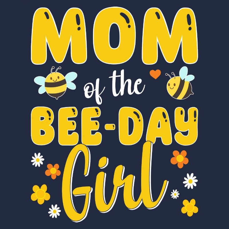 Mutter des Bee Day Mädchens Geburtstag