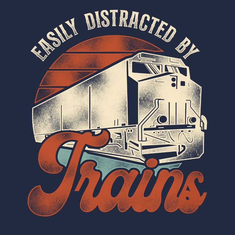 Freight Diesel Train Driver