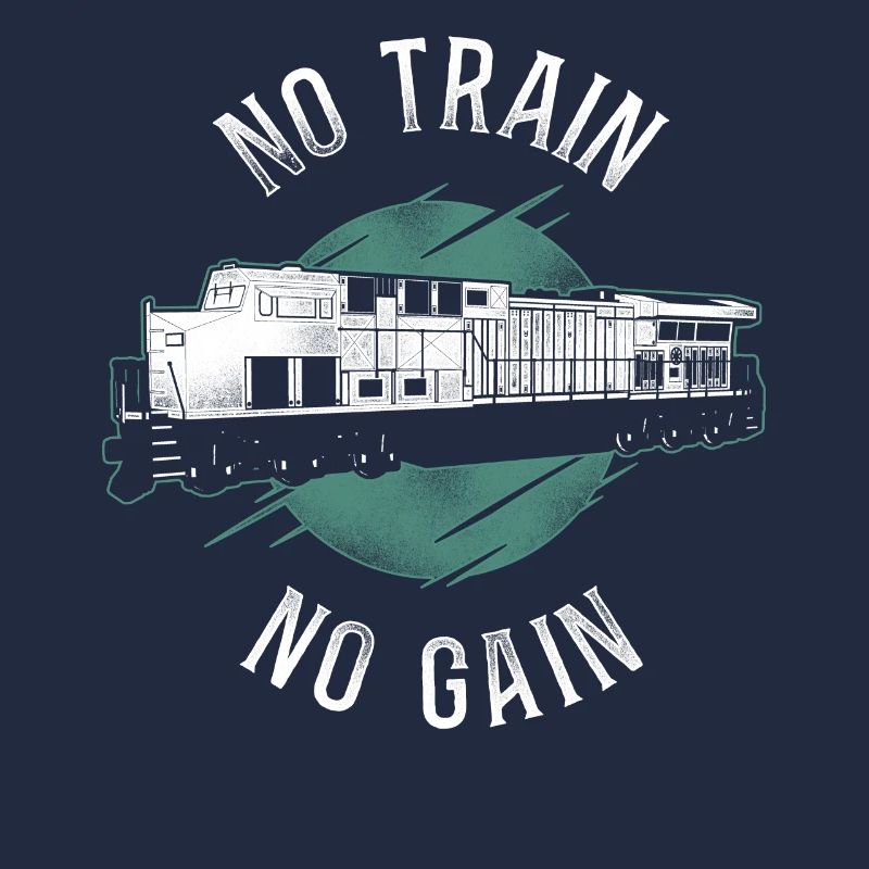 Freight Diesel Train Driver