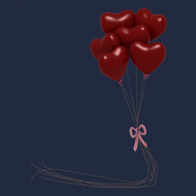 Ballons Herzen