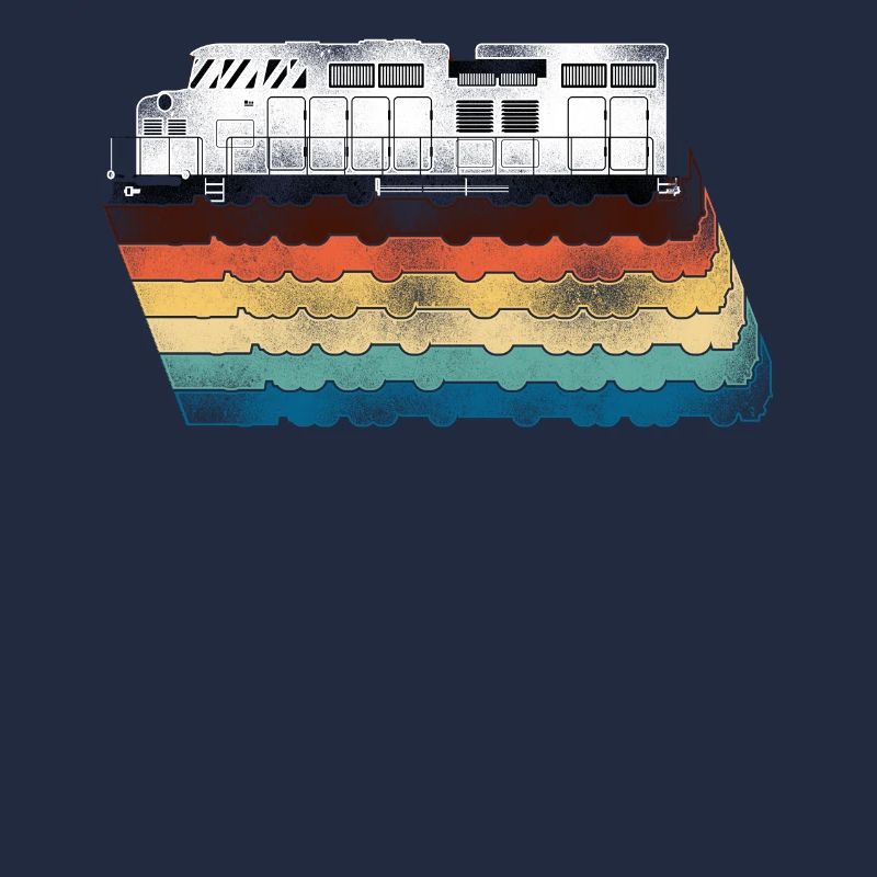 Freight Diesel Train Driver